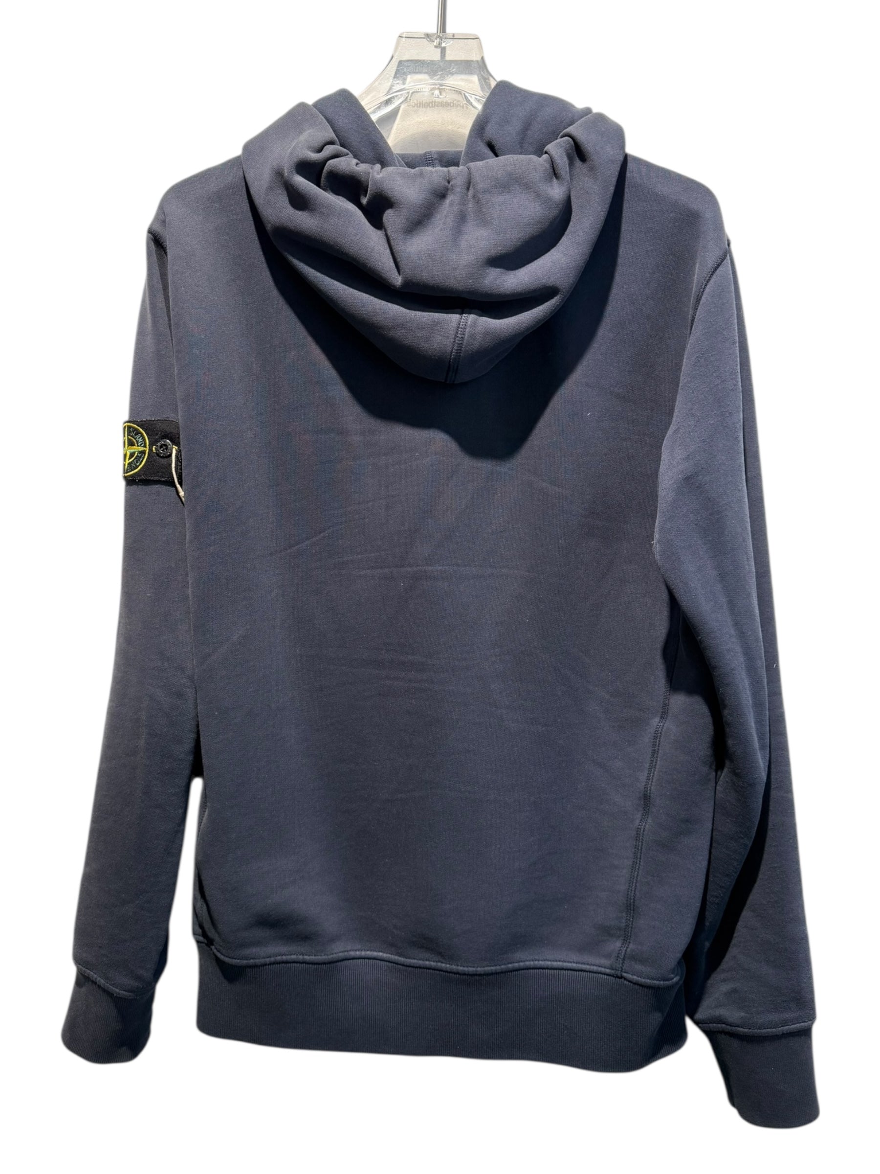 stone Island Used Stone Island Navy Blue Hoodie  - 1130251756