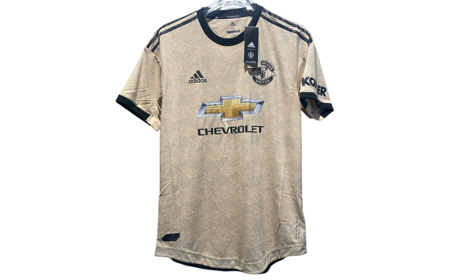nike Used Manchester United Away Kit 19/20 Gold  - test