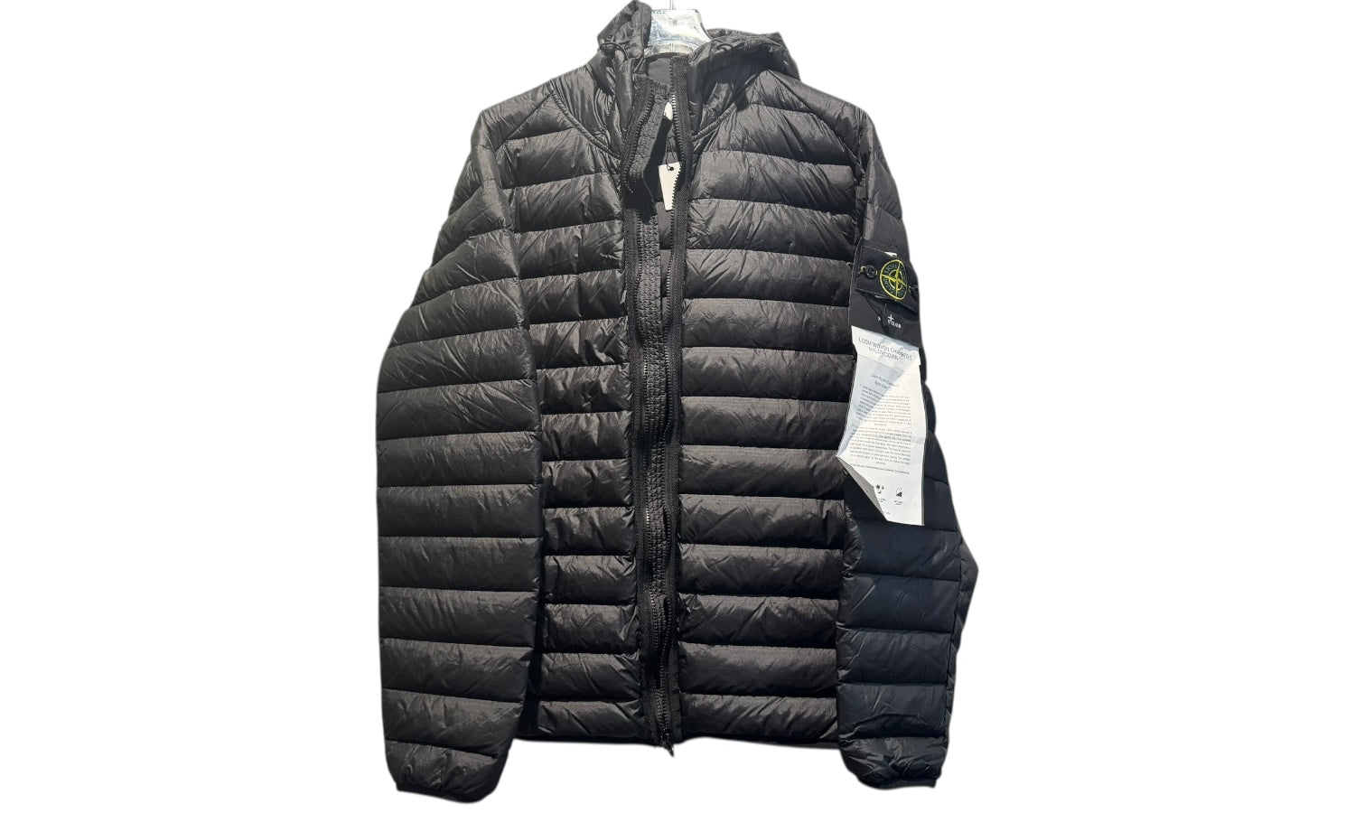 Stone Island Used Stone Island 41524 Packable Loom Woven Chambers R-Nylon Down-TC Jacket Black - 105261906