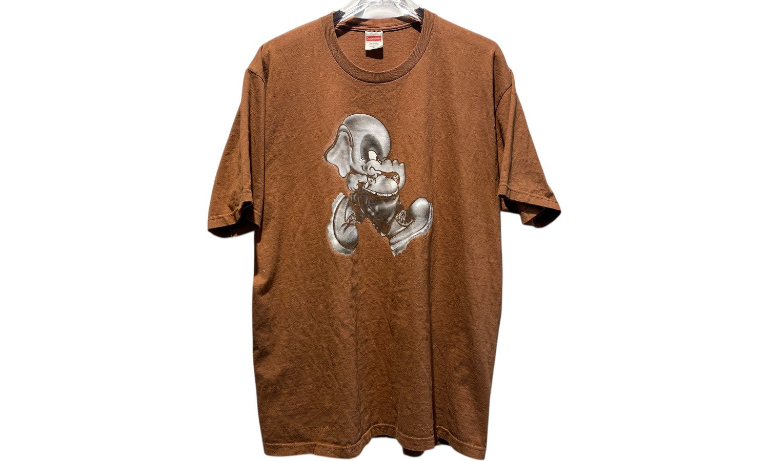 nike Used Supreme Elephant Tee FW22 Brown - 108261632