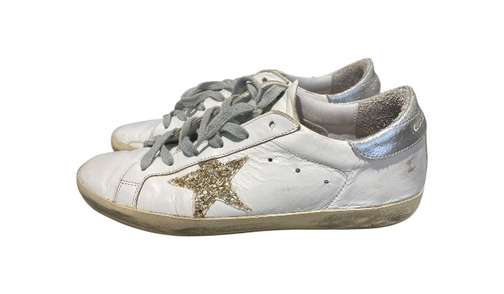 Golden goose Used Golden goose superstar distressed leather sneakers  - 802252001