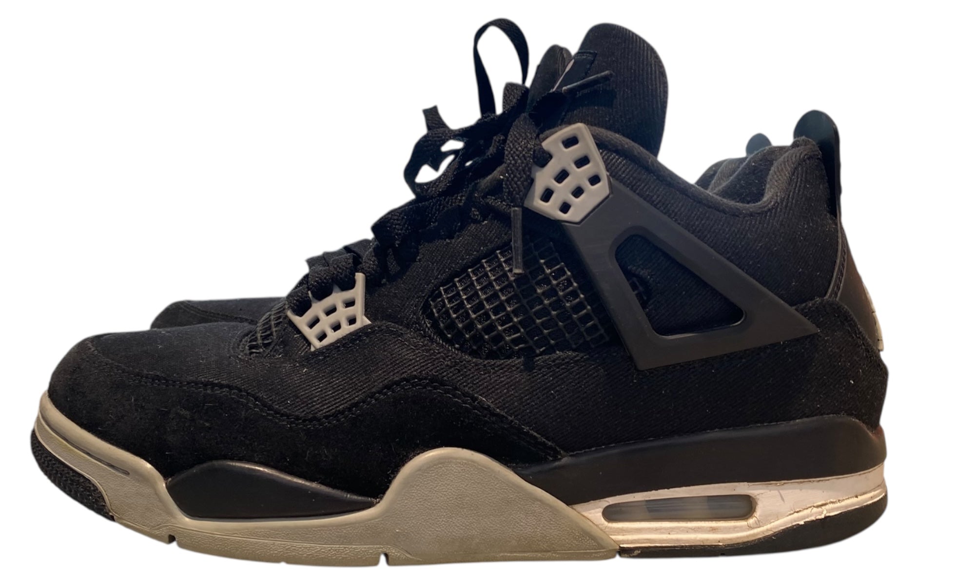 Air Jordan Used Jordan 4 Retro SE Black Canvas - DH7138-006