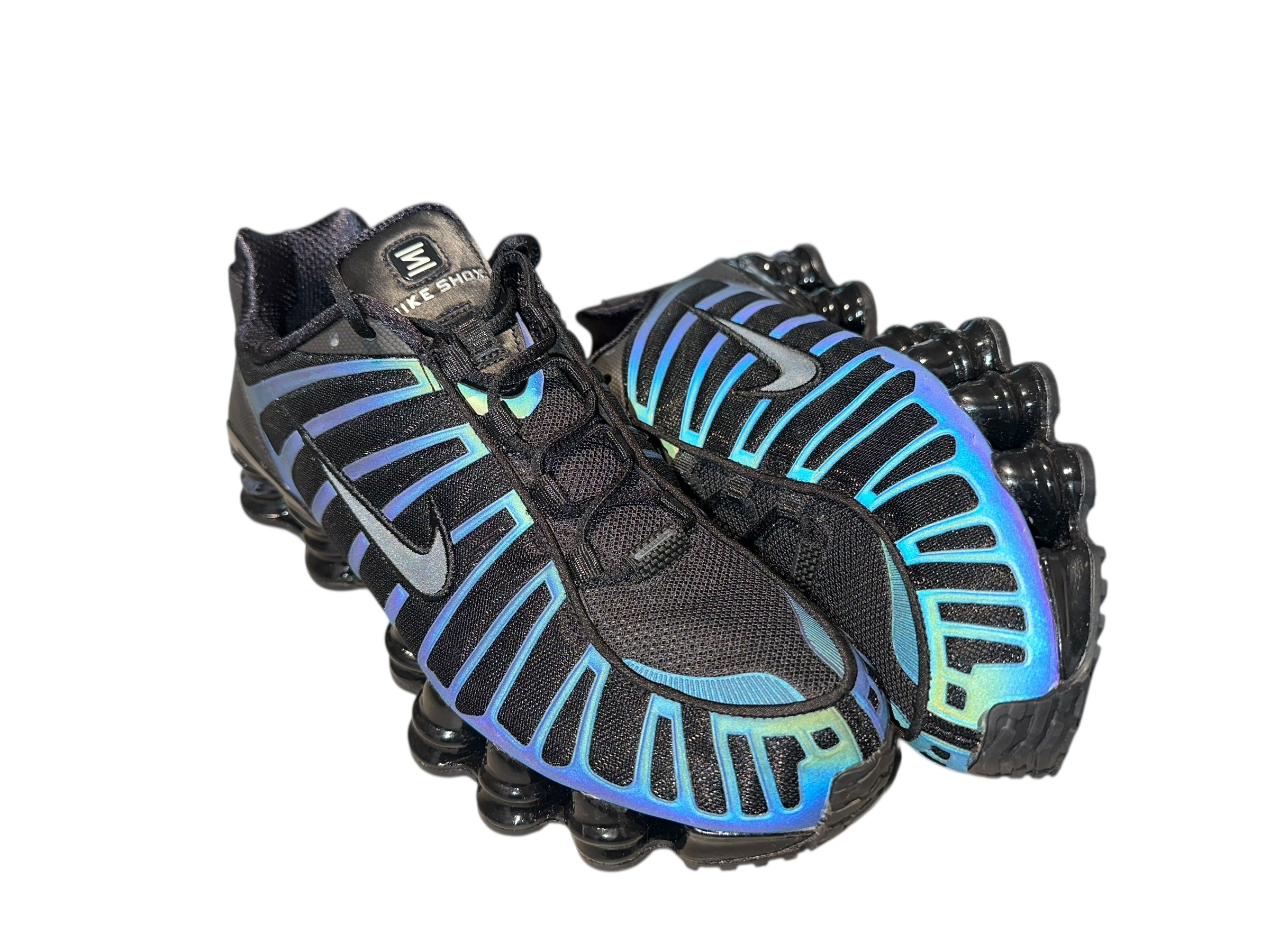 Nike Used Nike Shoe TL Black Reflective iridescent - IH1338-001