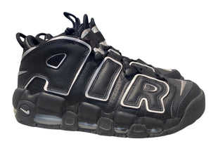 nike Used Nike Air More Uptempo Black SIlver - 1101251758