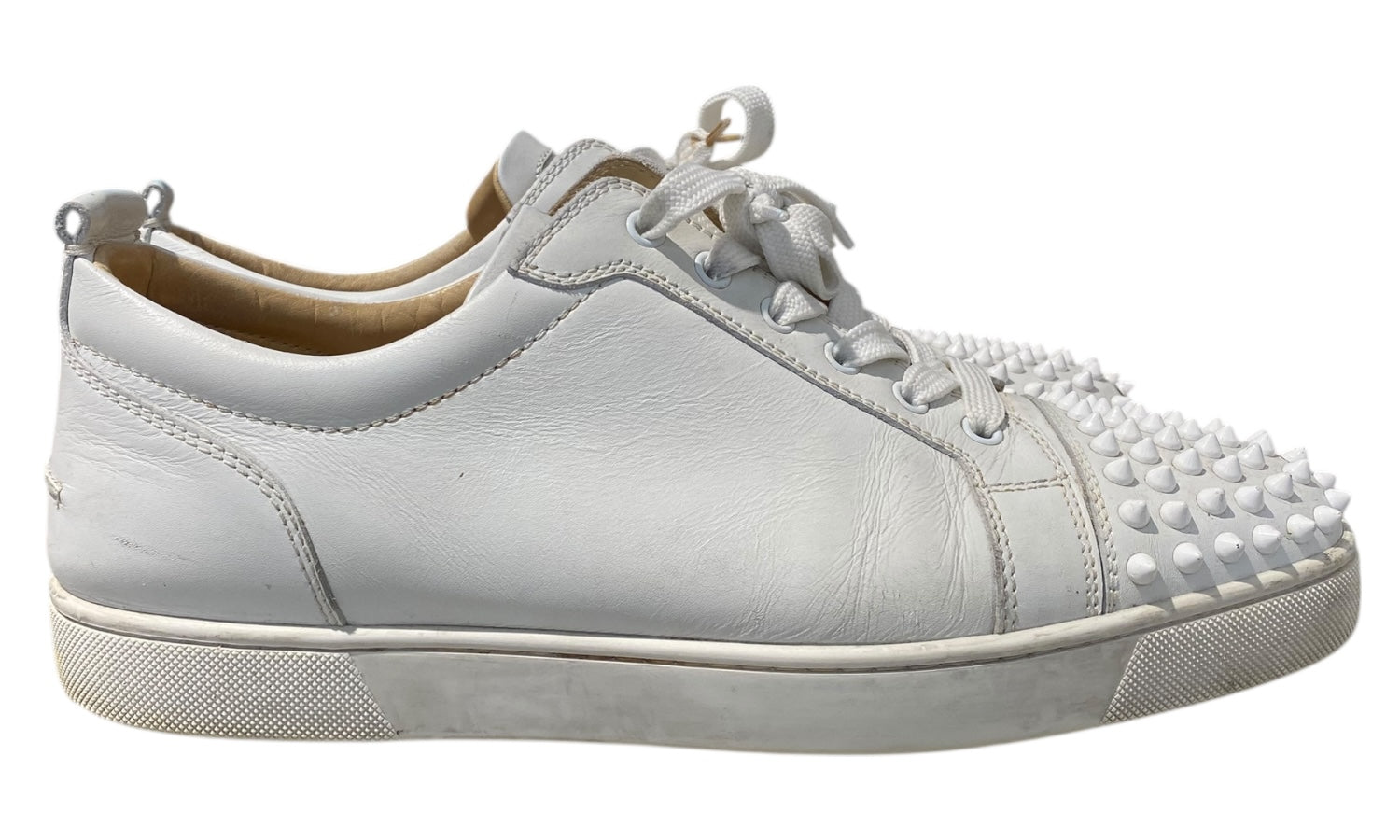 nike Used Christian Louboutin Louis Jr Spikes White - test
