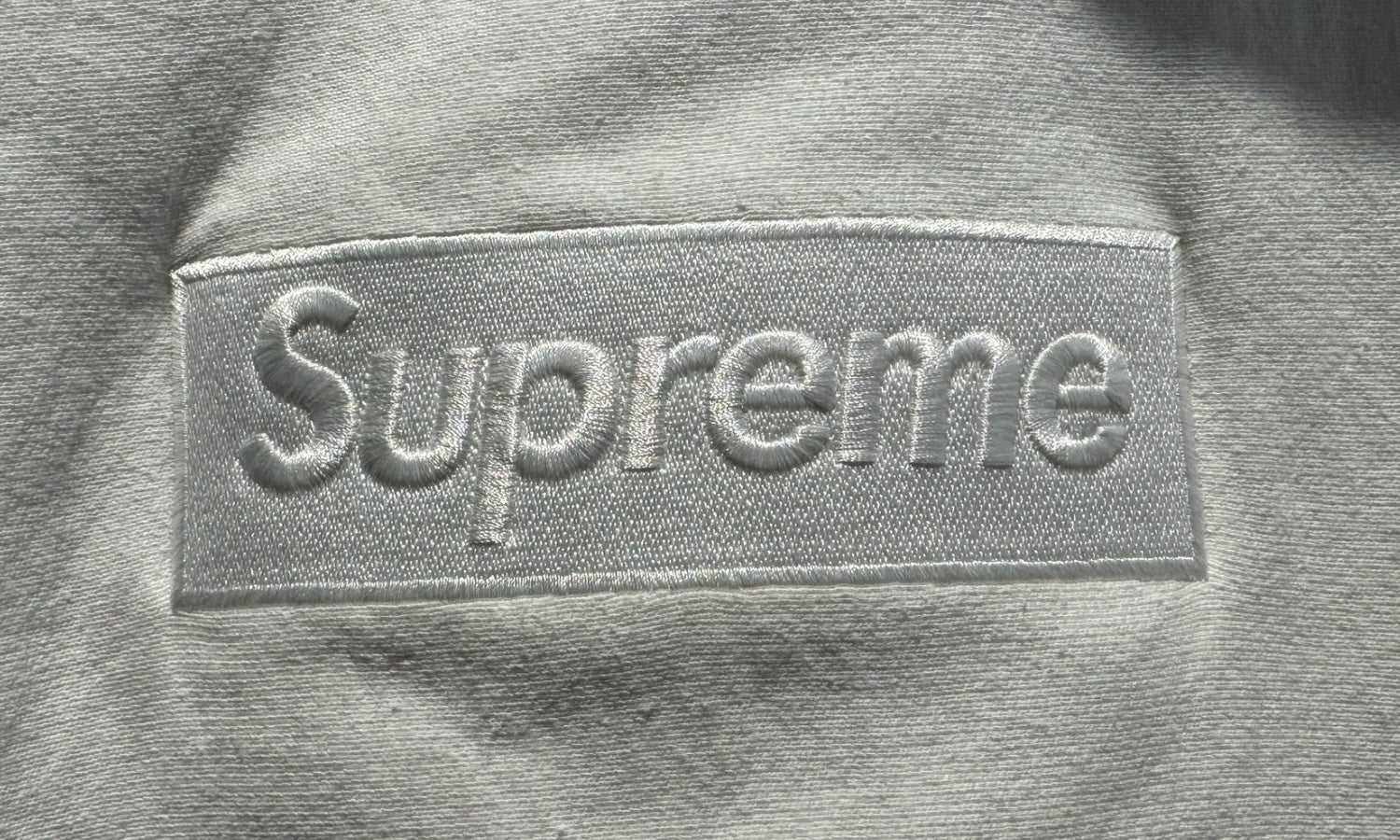 Supreme Used Supreme White Box Logo Hoodie FW23 - test