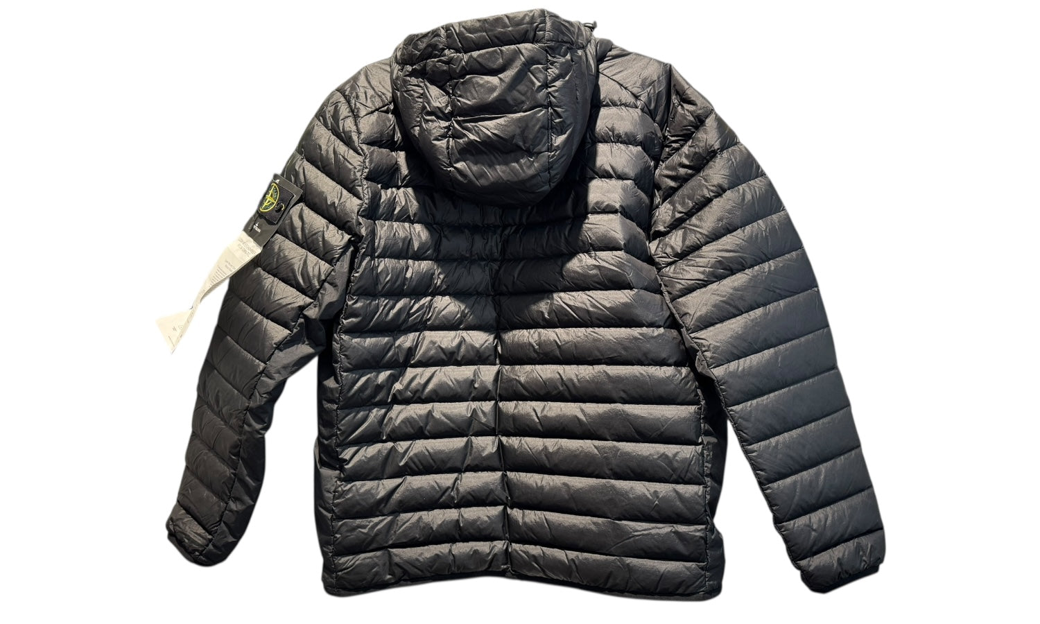 Stone Island Used Stone Island 41524 Packable Loom Woven Chambers R-Nylon Down-TC Jacket Black - 105261906