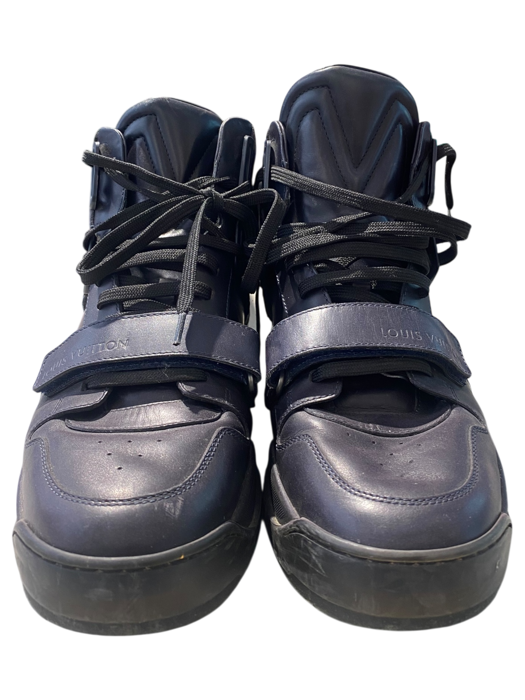 nike Used Louis Vuitton High Top Sneaker Black - test