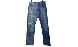 Dolce & Gabbana Used Dolce & Gabanna Blue ripped jeans  - 1028251601