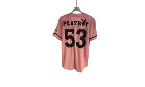 PB Used Playboy Baseball Jersey Pink - 720251927