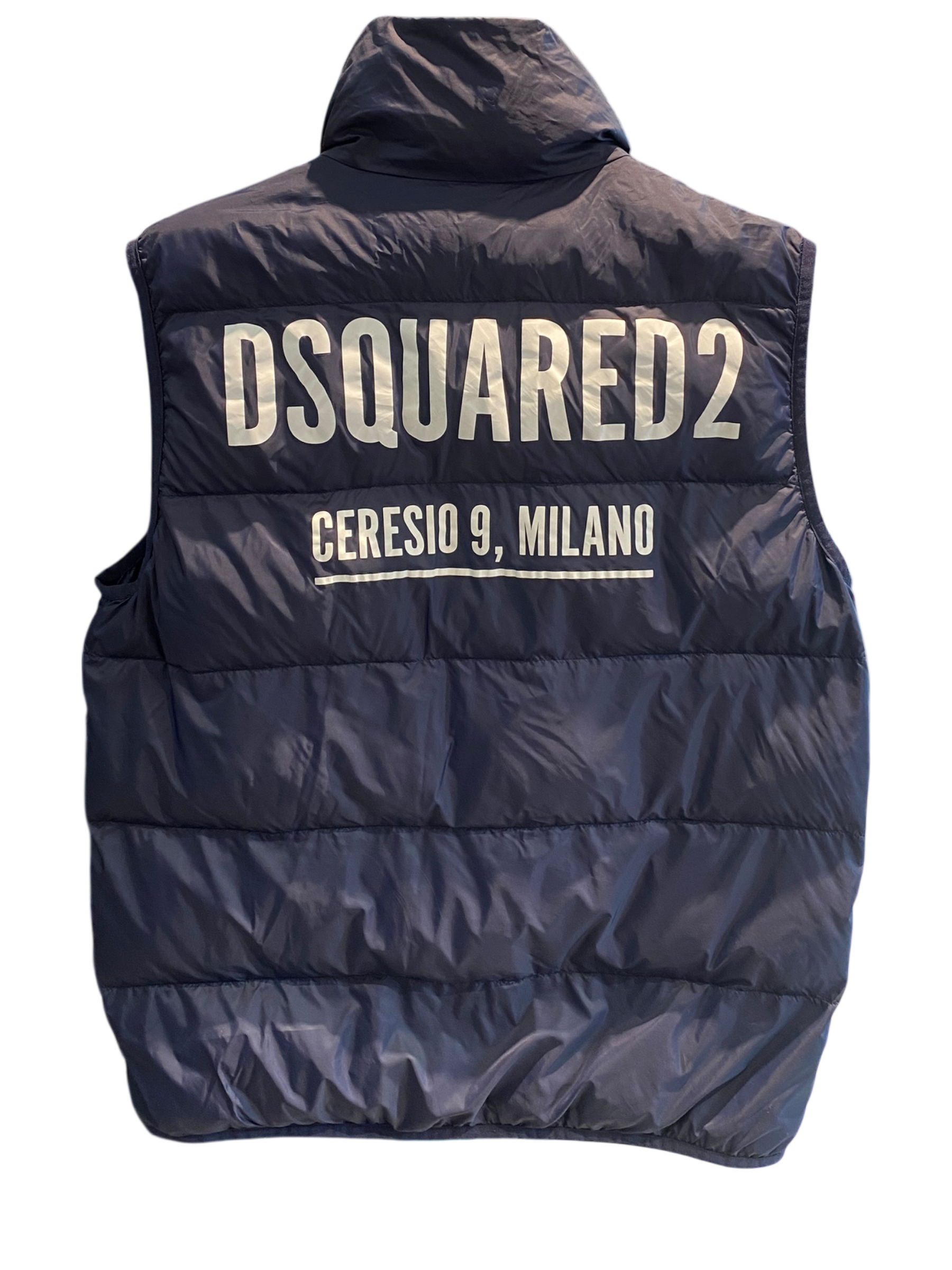 dsquared Used Dsqured Navy Gilet Vest  - 1012251215