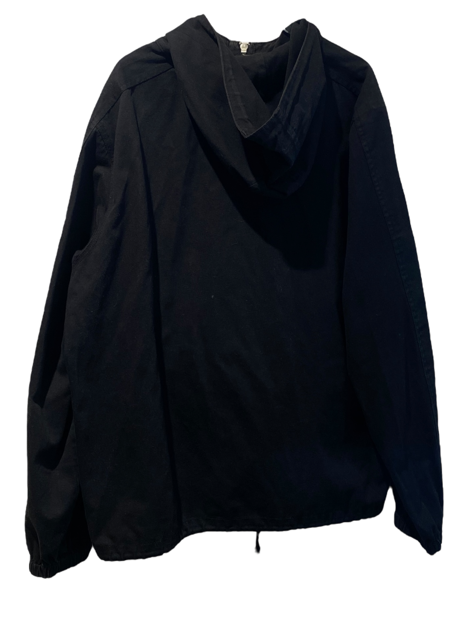 nike Used Supreme Black Twill Anorak  - test