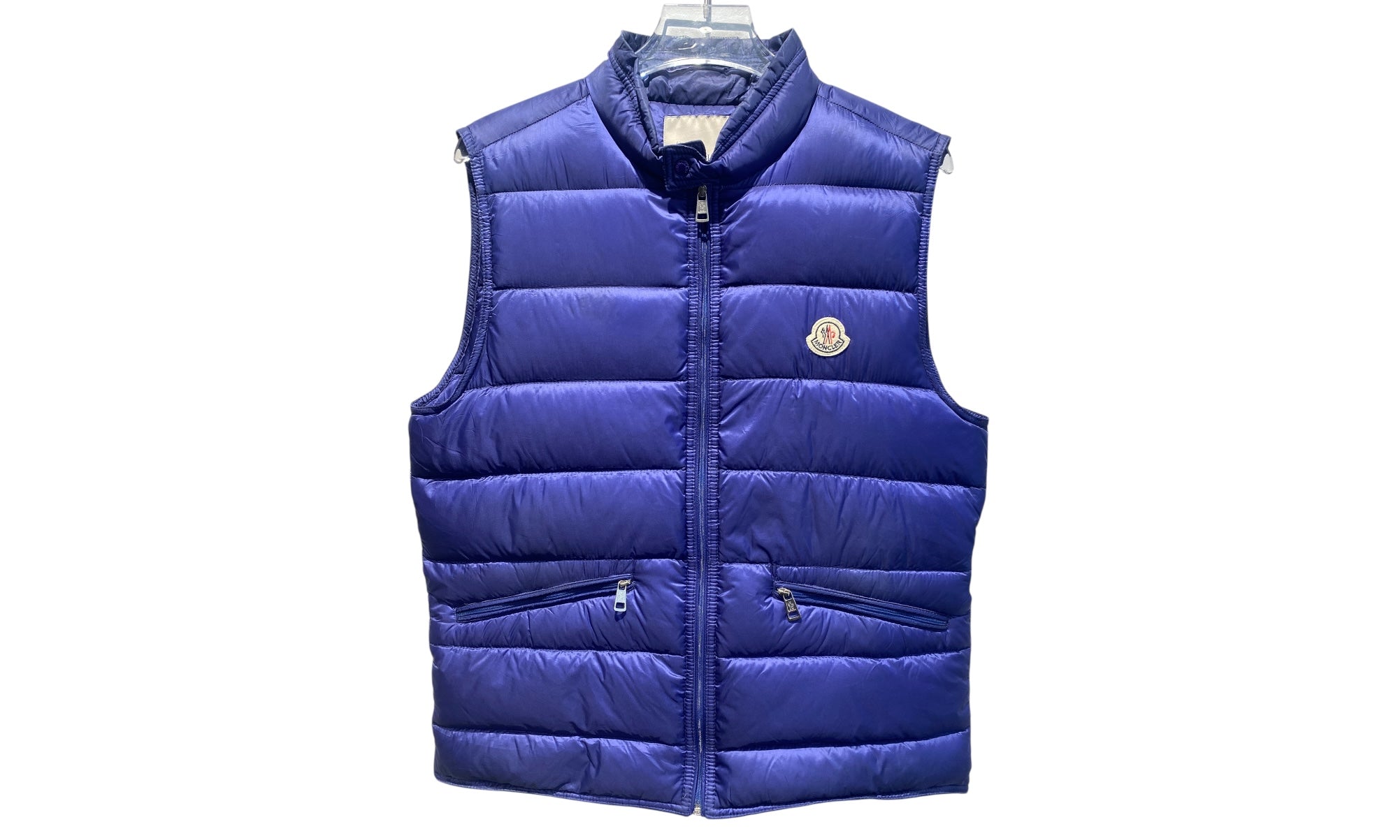 Moncler Used Moncler Gui Gilet blue - GUIGILET
