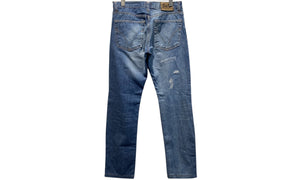 Dolce & Gabbana Used Dolce & Gabanna Blue ripped jeans  - 1028251601