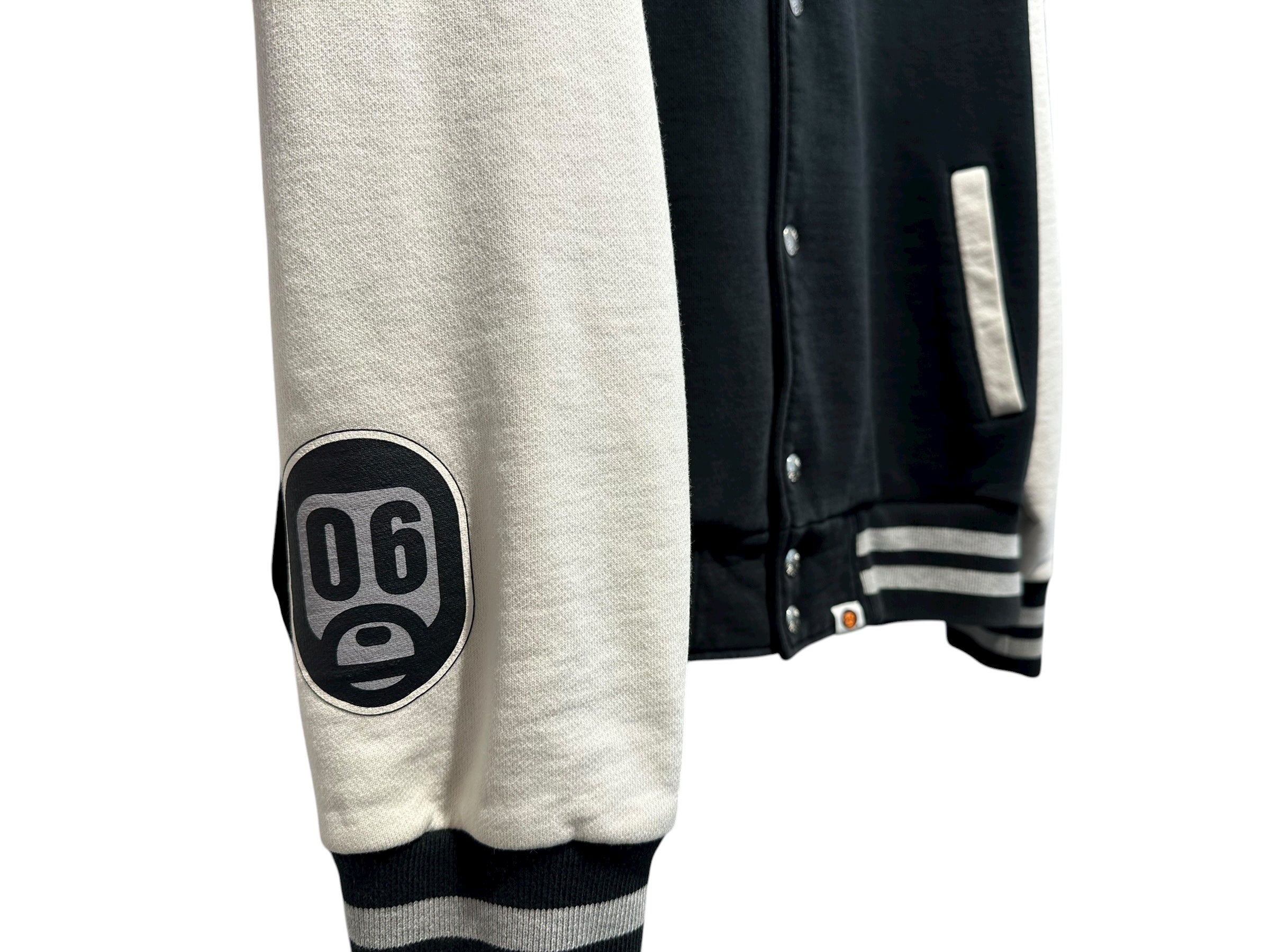 A Bathing Ape Used Baby Milo '06 Varsity Jacket - test