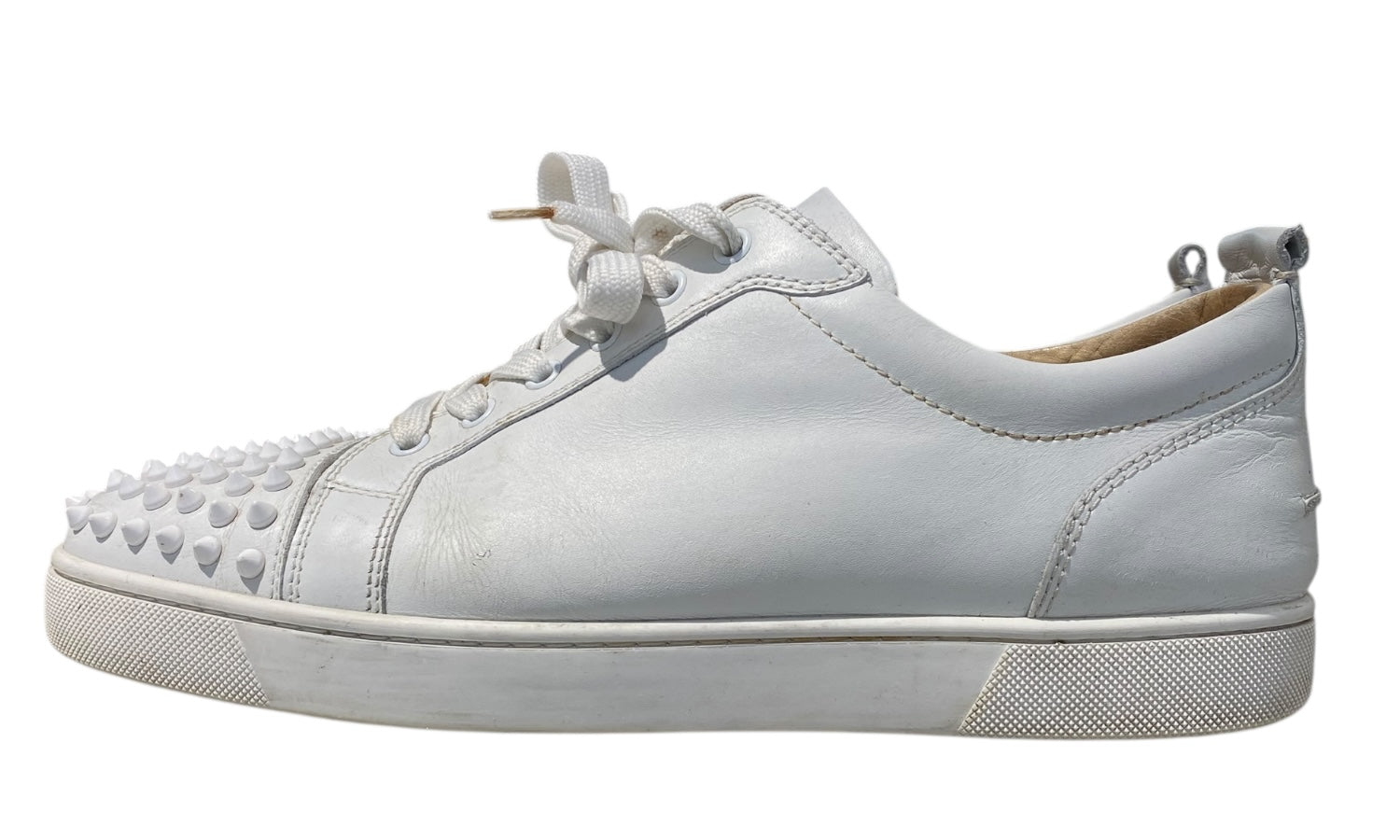 nike Used Christian Louboutin Louis Jr Spikes White - test