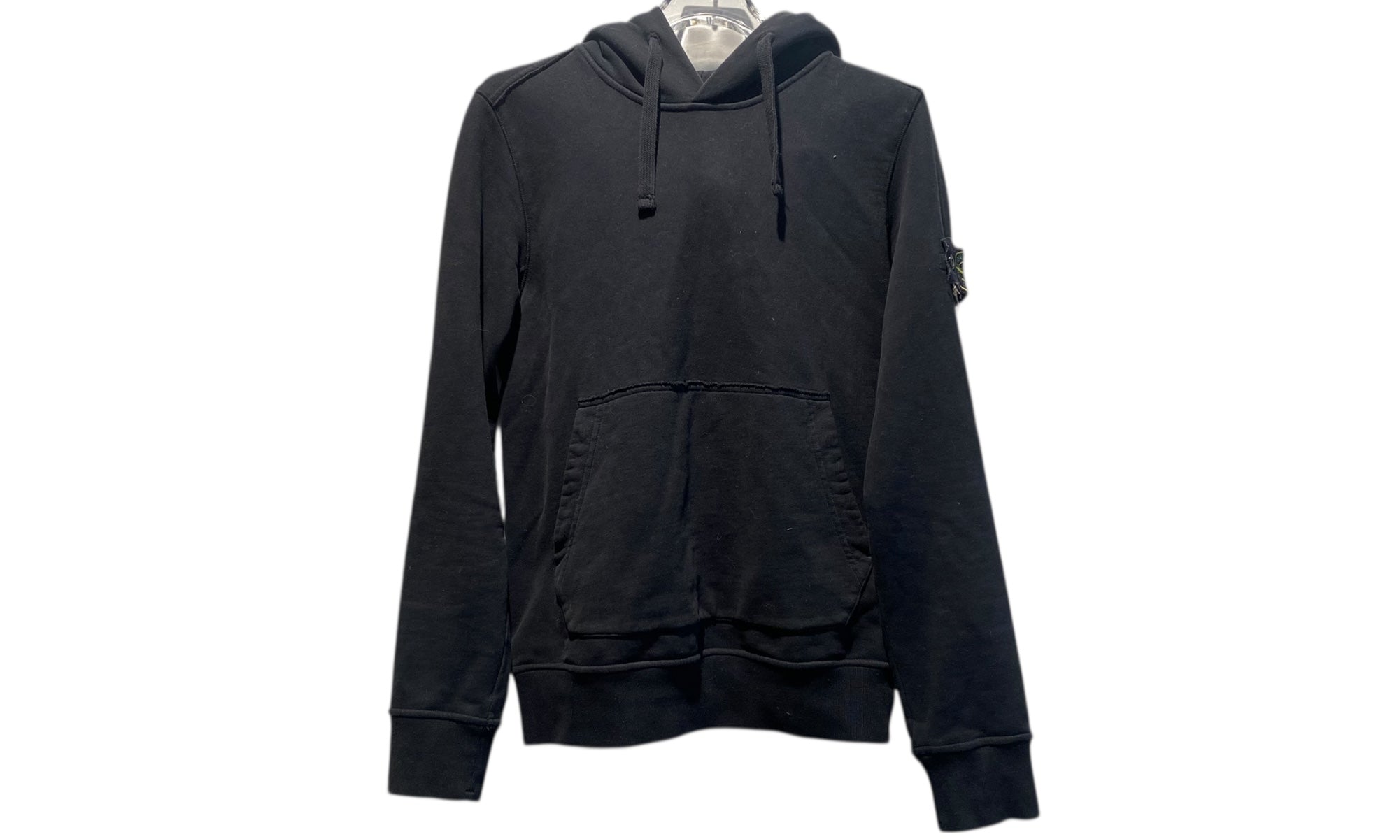 nike Used Stone Island Black Hoodie - test