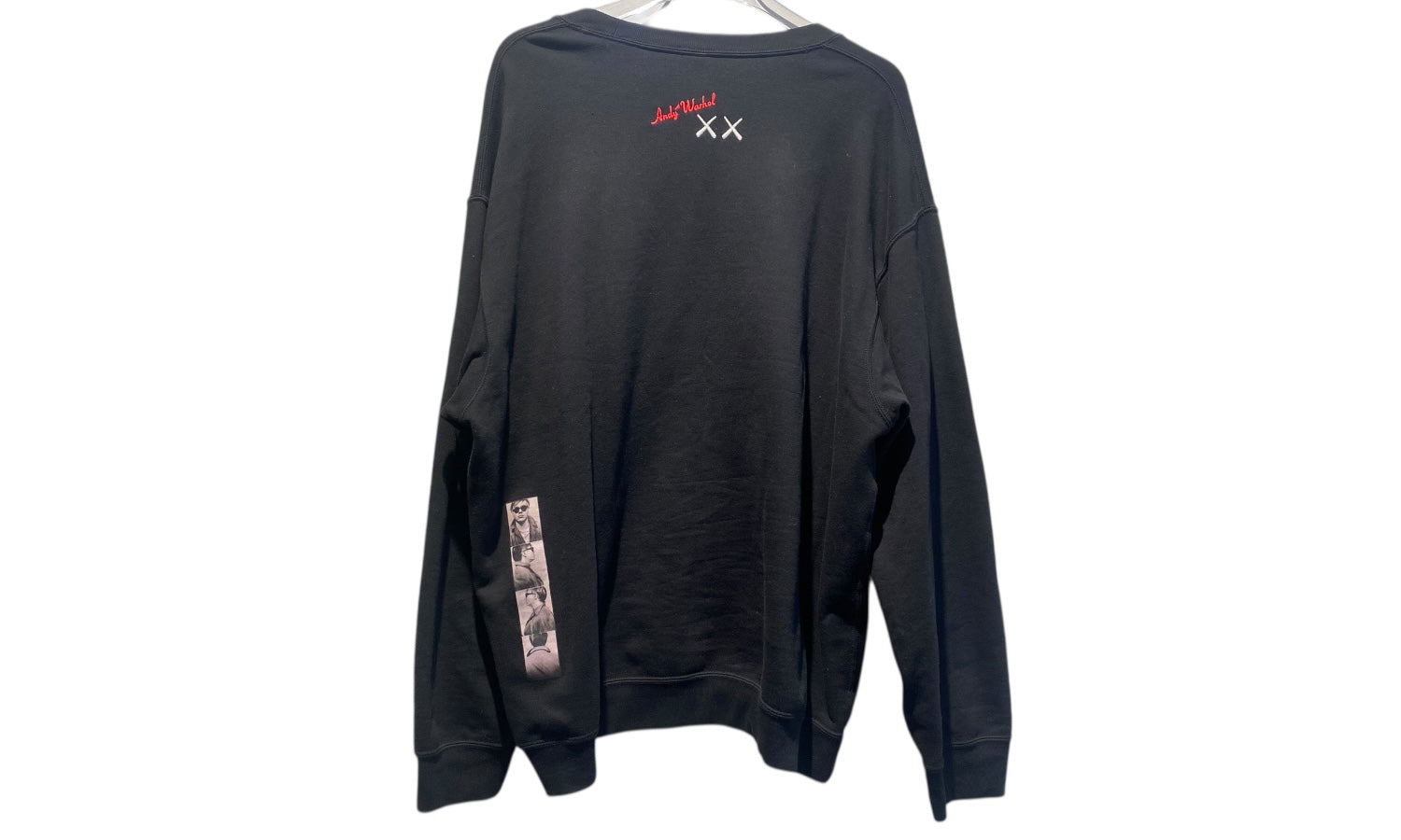 KAWS Used KAWS x Uniqlo Warhol Graphic 476119 Sweatshirt Black - 476119