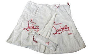 nike Used Christian Louboutin Louis Jr Spikes White - test