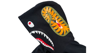 A Bathing Ape Used Bape Camo Full Zip Hoodie Black - test