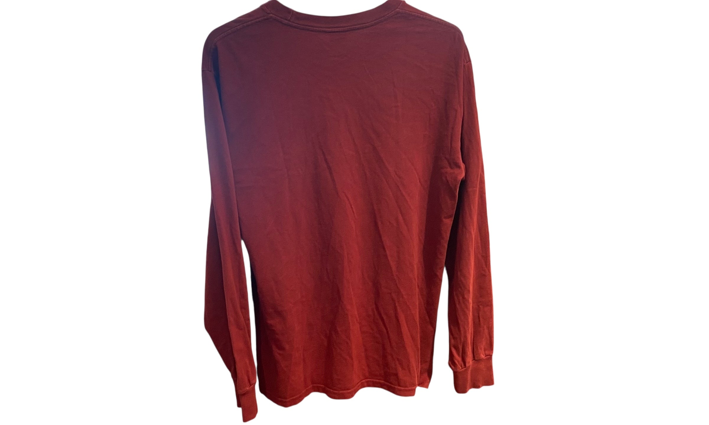 Supreme Used Supreme Faces Longsleeve Burgundy  - 809251541