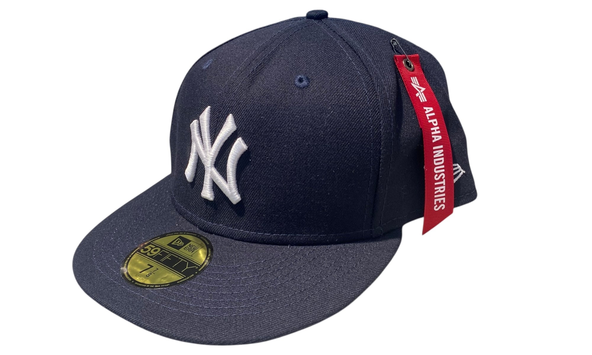 New Era Used New York Yankees x Alpha Industries Fitted Cap Navy - test