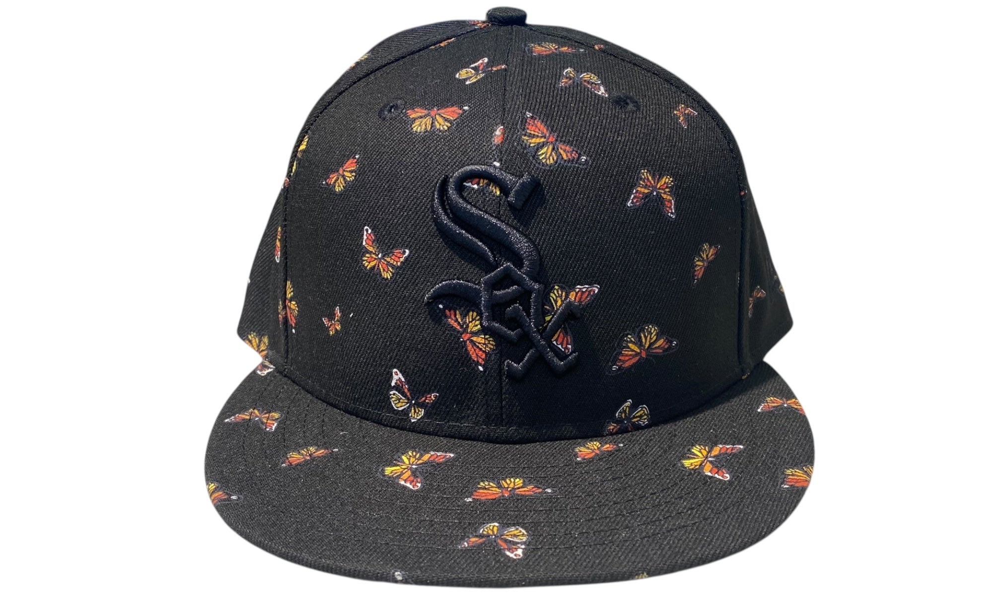 New Era Used Chicago White Sox Fitted Cap Butterflies - test