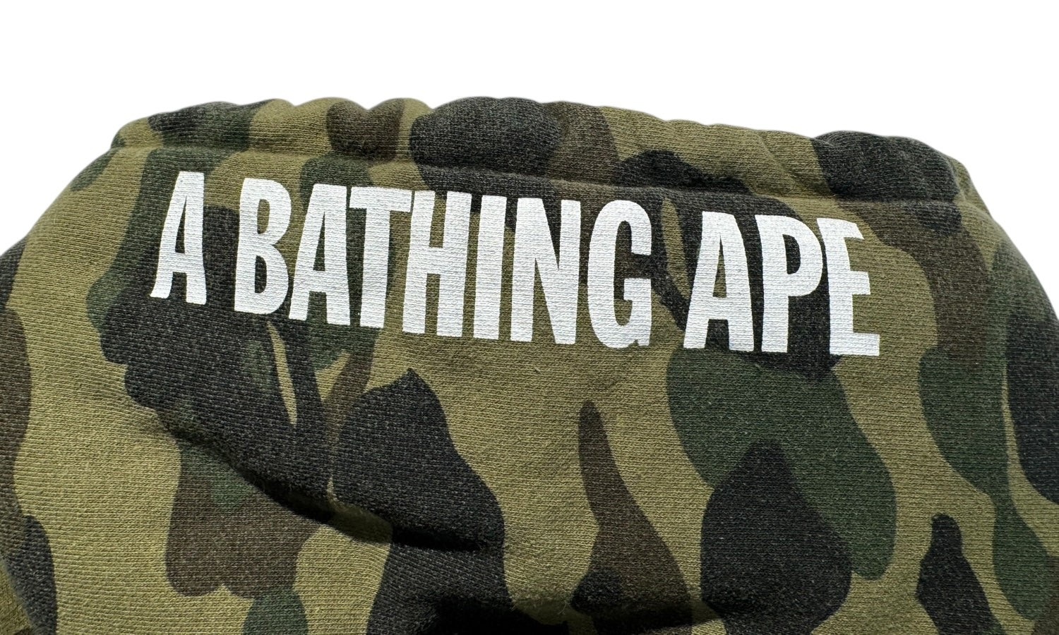 Bape Used Bape Bathing Ape Camo Ape Head Print Hoodie - 1228251302