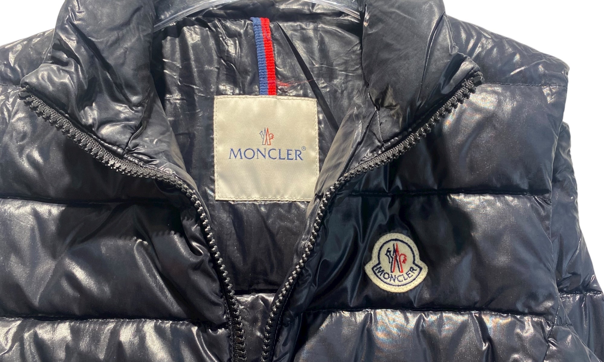 Moncler Used Moncler Ghany down vest black - 1105251351