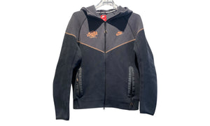 Nike Used Nike Sportswear x Central Cee Syna World Tech Fleece Hoodie & Joggers Set Black/Metallic Red Bronze - HQ3749-010/HQ3748-010