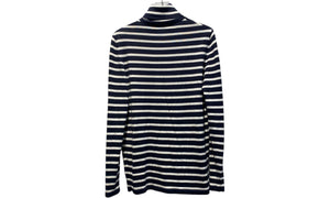 Balmain Used Balmain striped Turtle-Neck Sweater - 1028251601