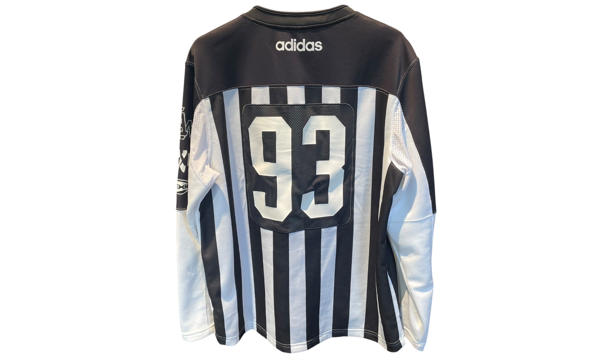 nike Used Adidas Long Sleeve Jersey 93 Black White - test