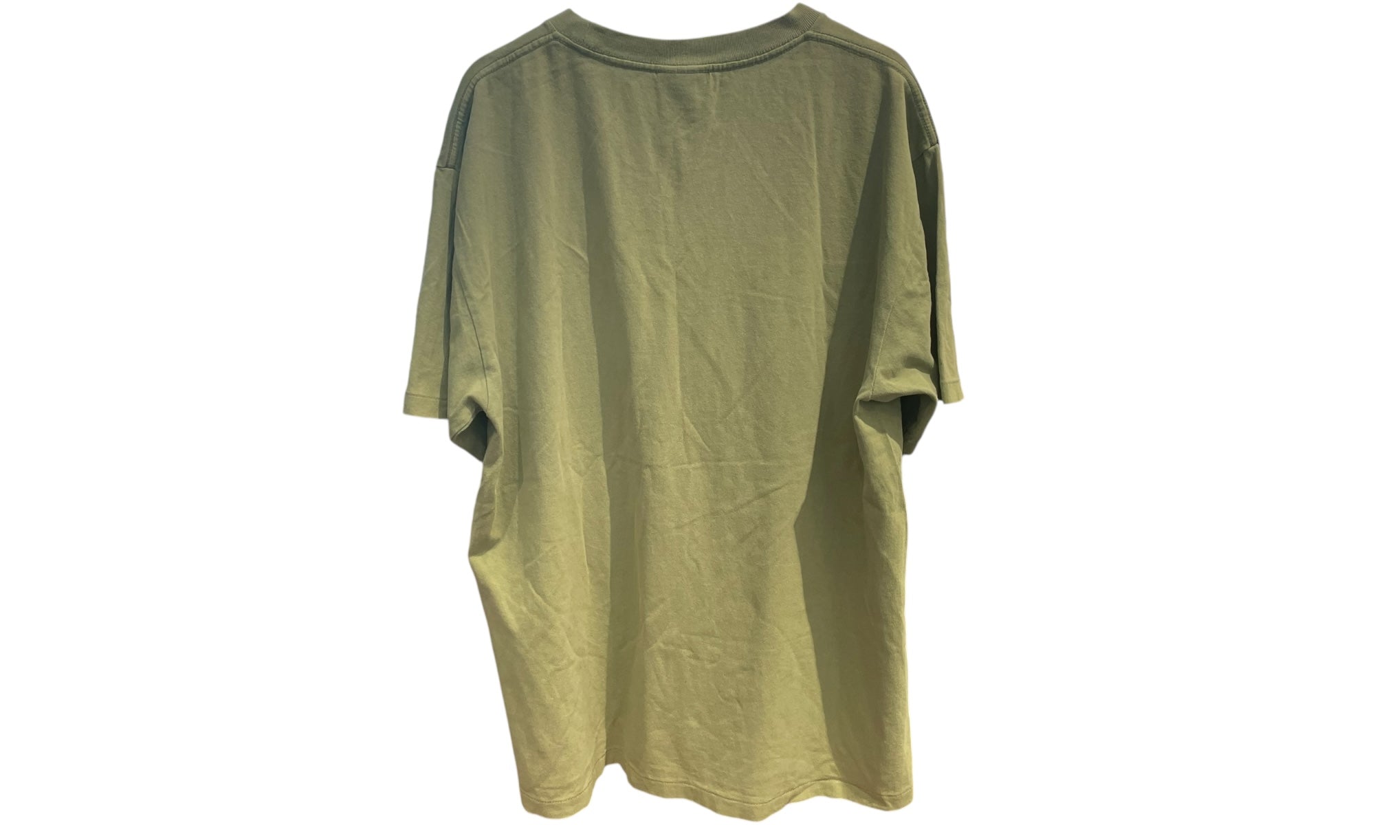 A Bathing Ape Used Bape Olive Baby Milo Small Logo Tee - test