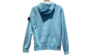 Stone Island Used Stone Island Hoodie Light Blue - test