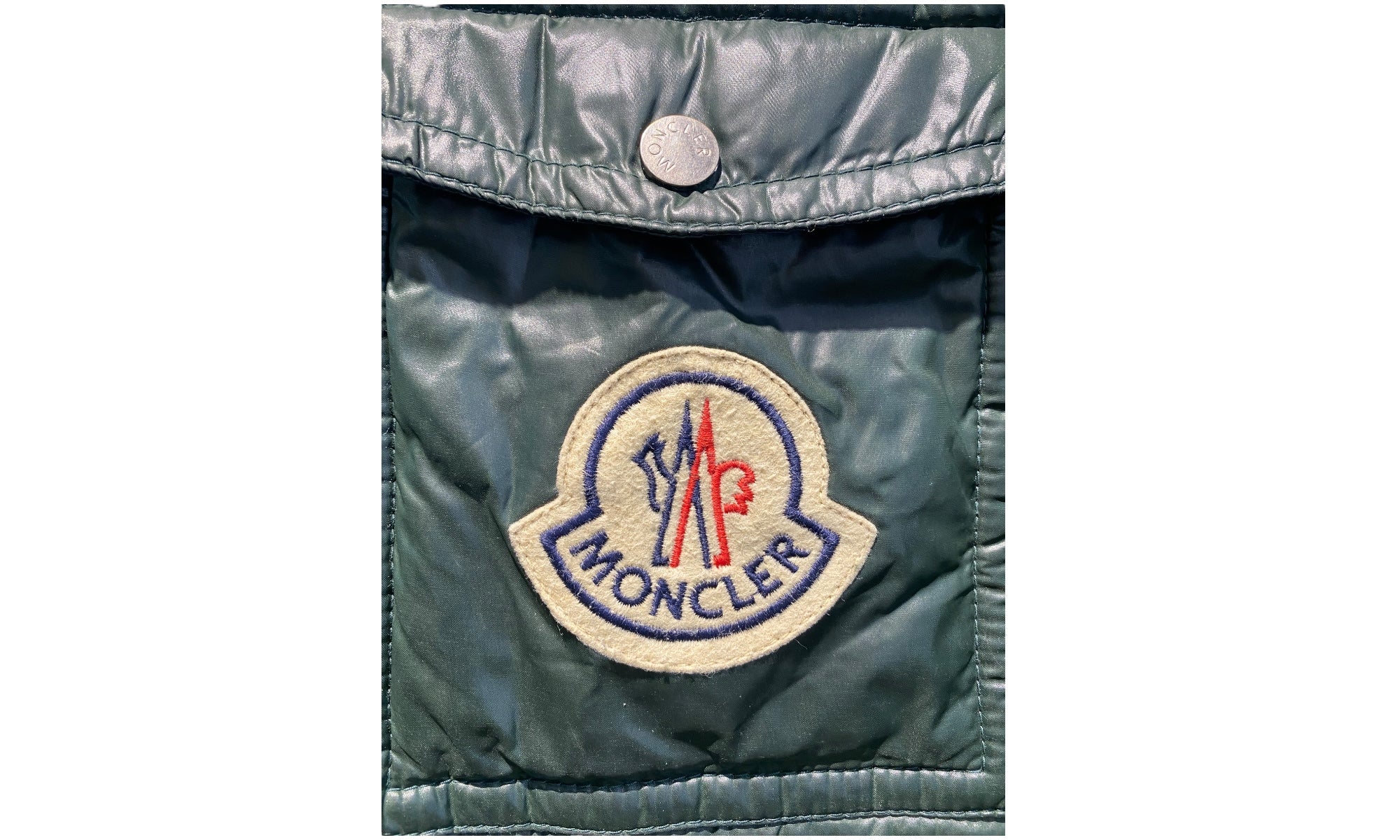 Moncler Used Moncler K2 jacket Green - K2