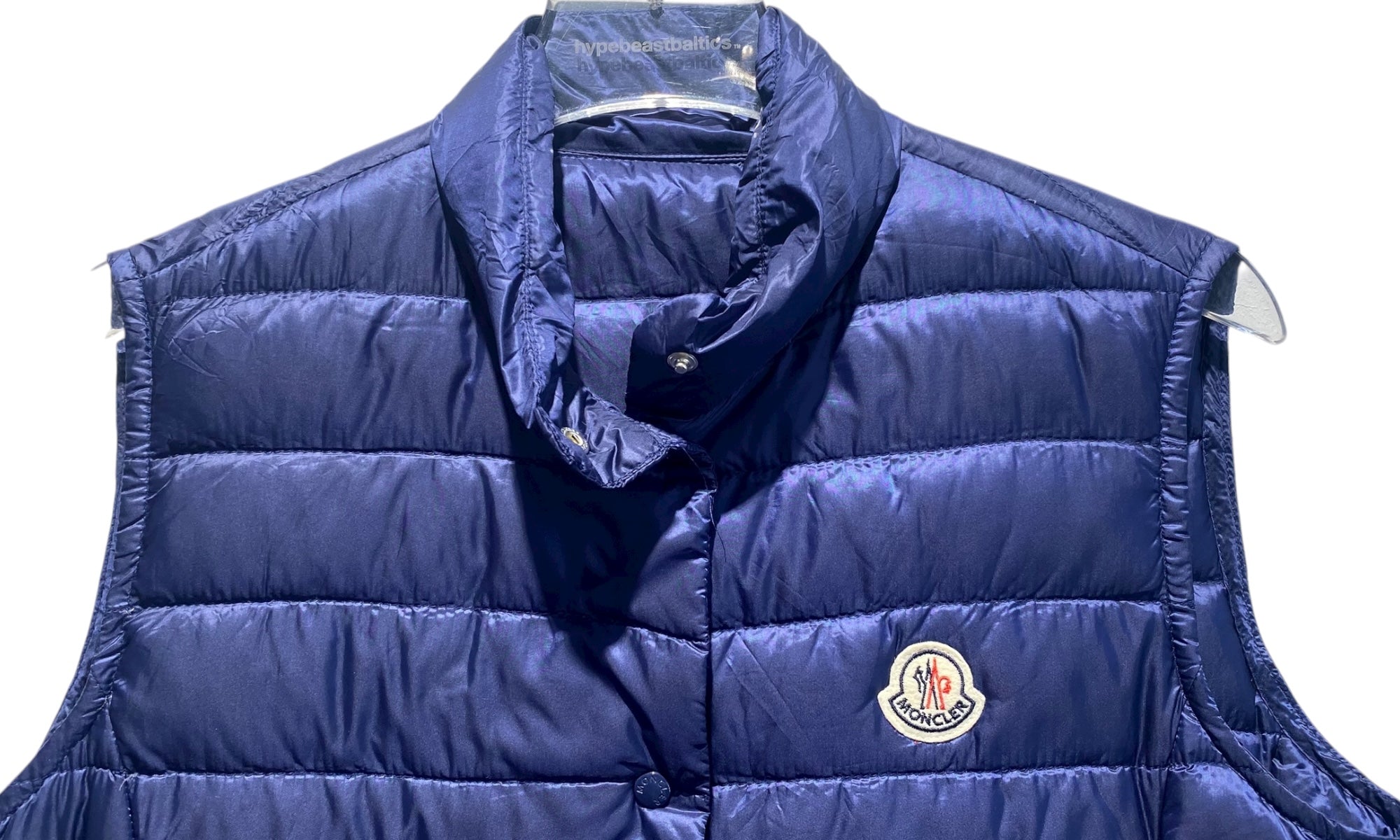 Moncler Used Moncler Liane down vest blue - 1105251351