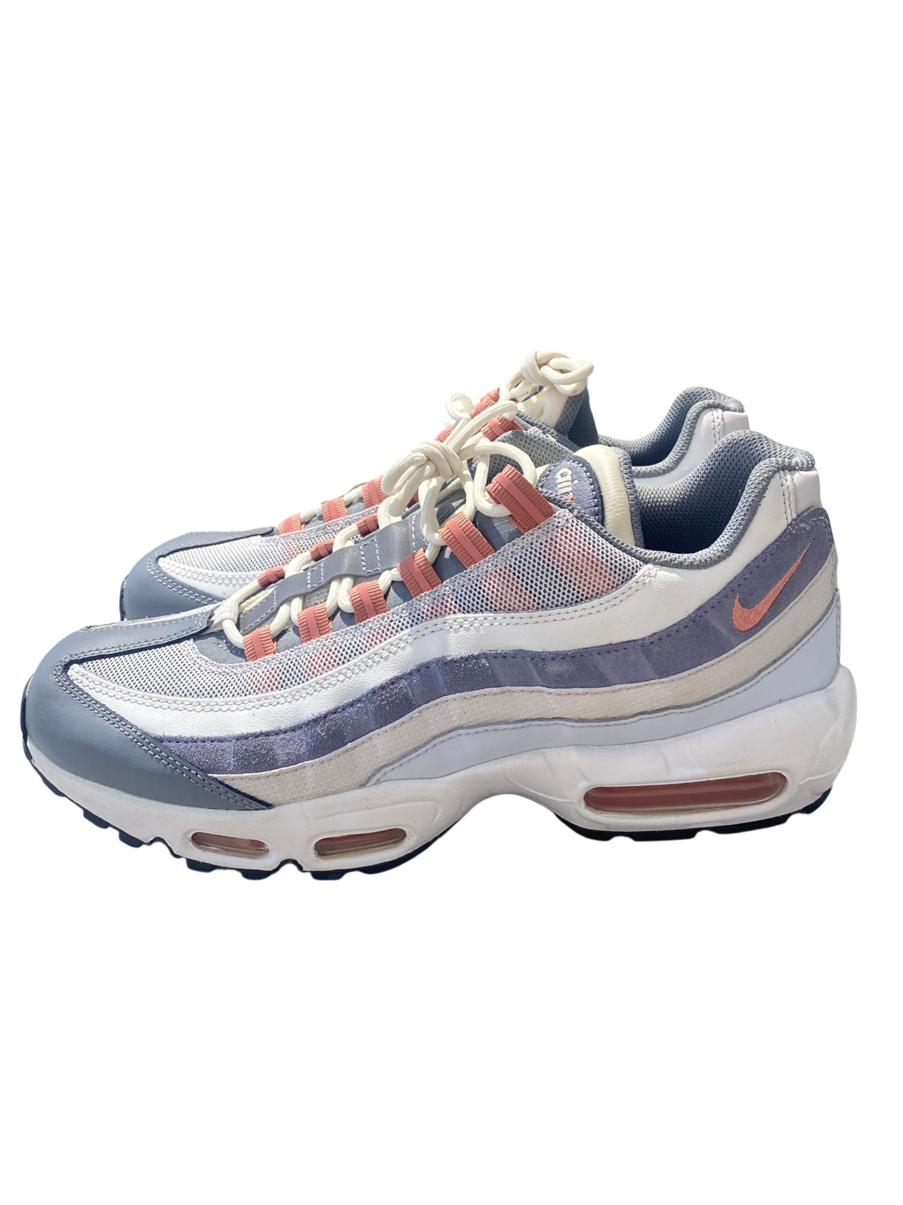 Nike Used Air Max 95 Vast Grey Red Stardust - DM0011-008