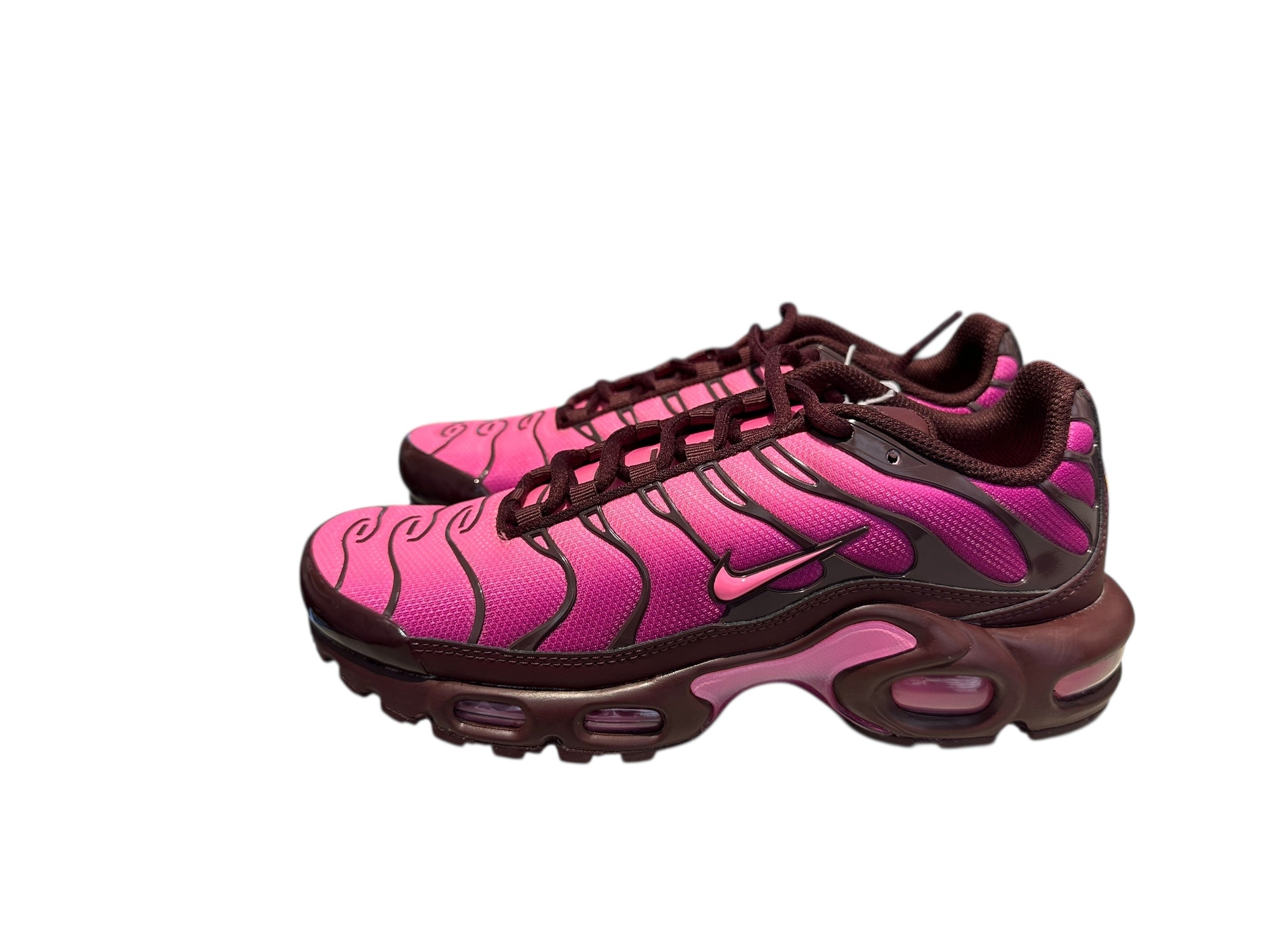 Nike Used Nike TN Air Max Plus Burgundy Crush Cactus Flower - DZ3670-600