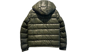 Moncler Used Moncler Maya Short down jacket green glossy nylon - 1105251351