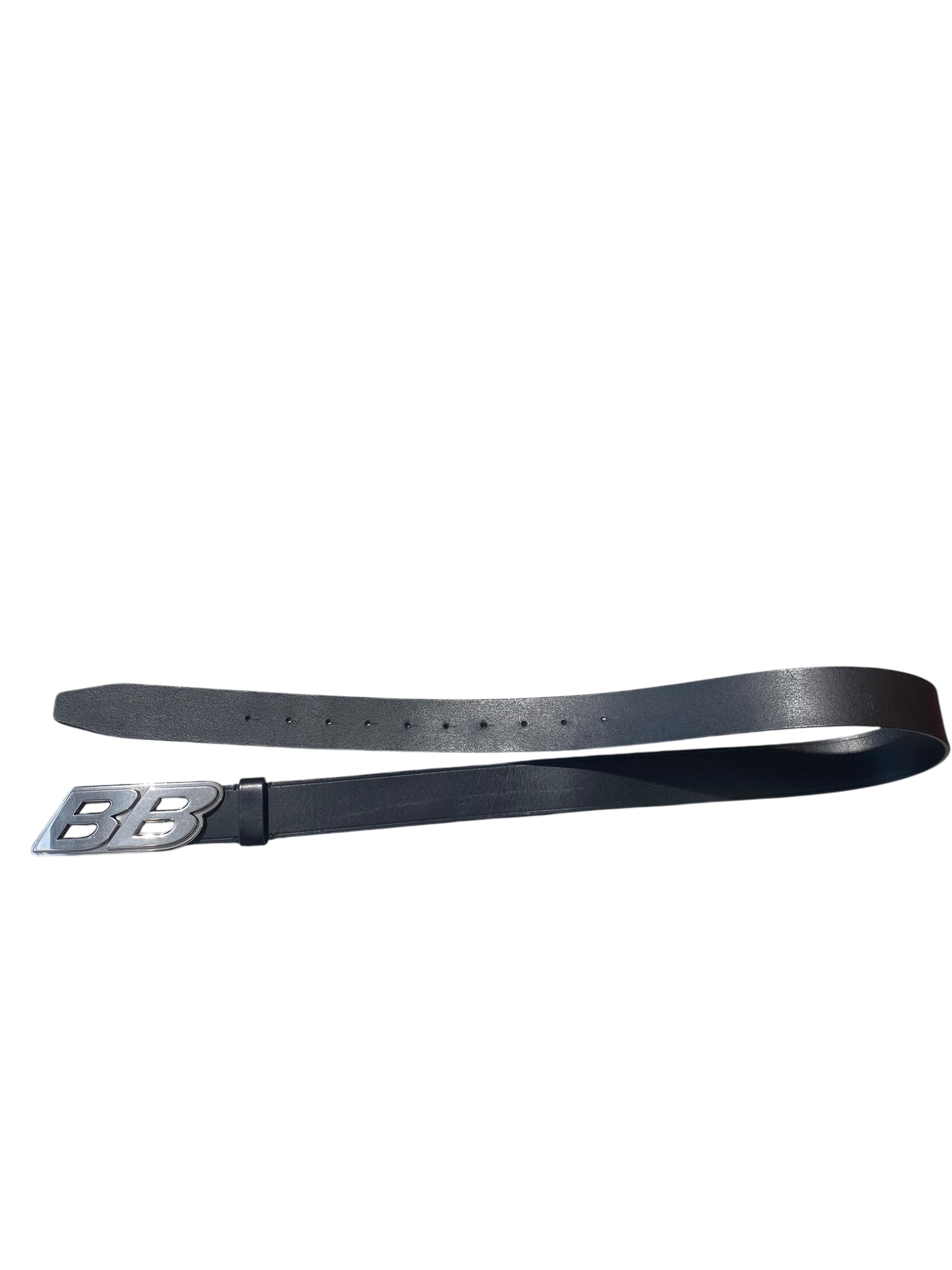nike Used Balenciaga BB Logo Belt - test