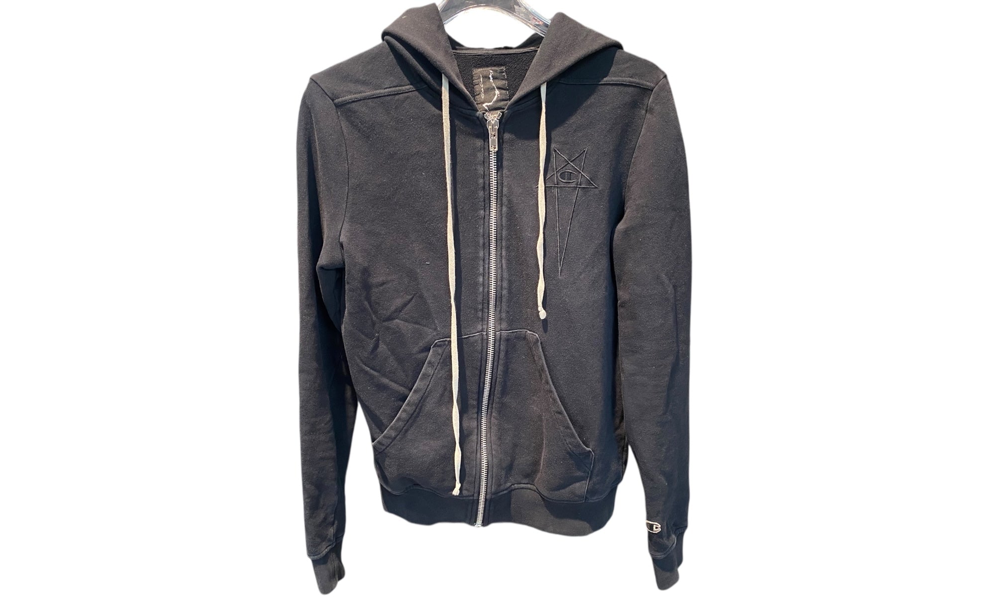 Rick Owens Used Rick Owens x Champion Jason Hoodie  - ROWEN