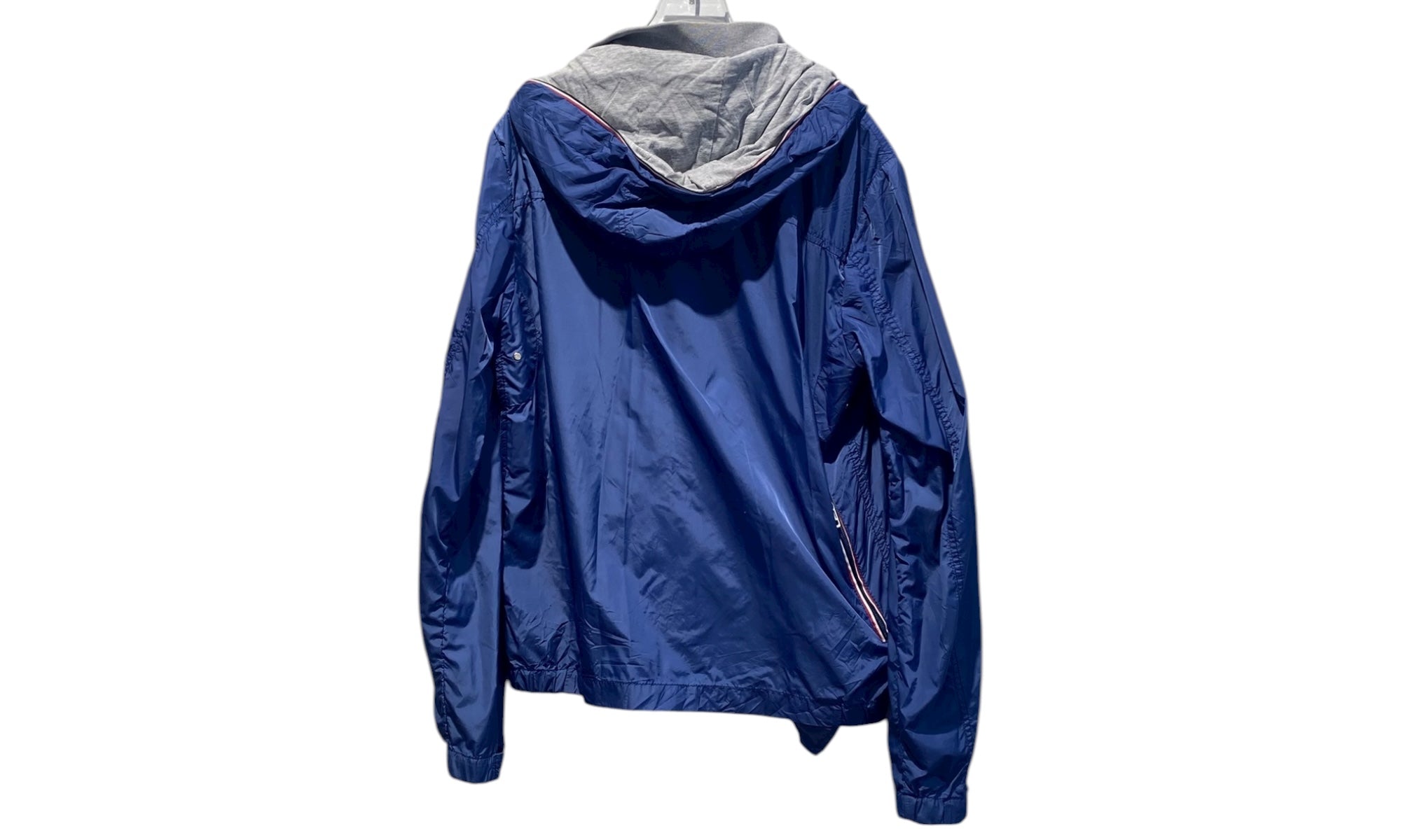 Moncler Used Moncler Urville hooded windbreaker jacket blue - 1105251351