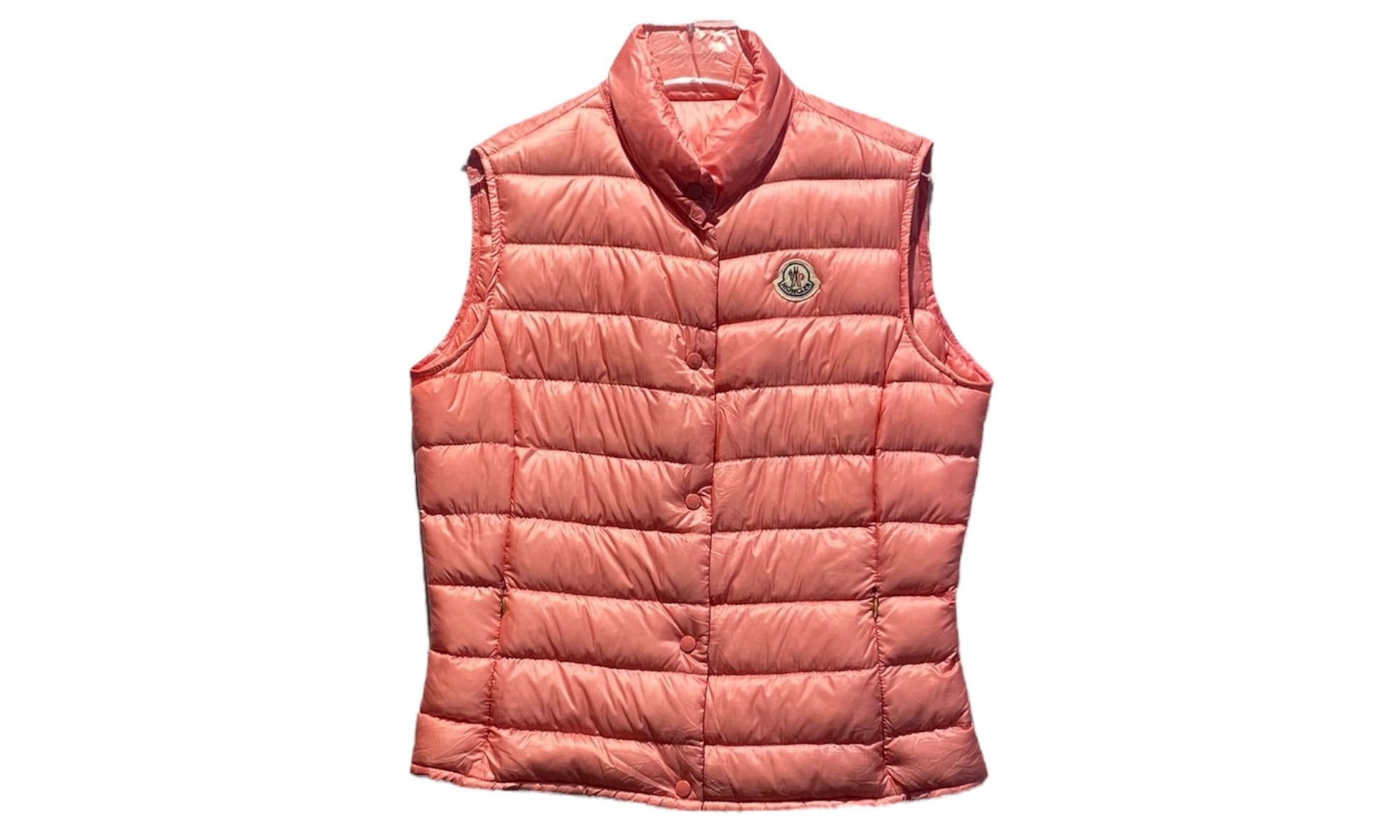 Moncler Used Moncler Liane quilted shell down vest pink - 1105251351