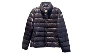 Moncler Used Moncler Clairy down jacket dark purple/grey - 1105251351