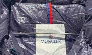 Moncler Used Moncler Clairy down jacket dark purple/grey - 1105251351