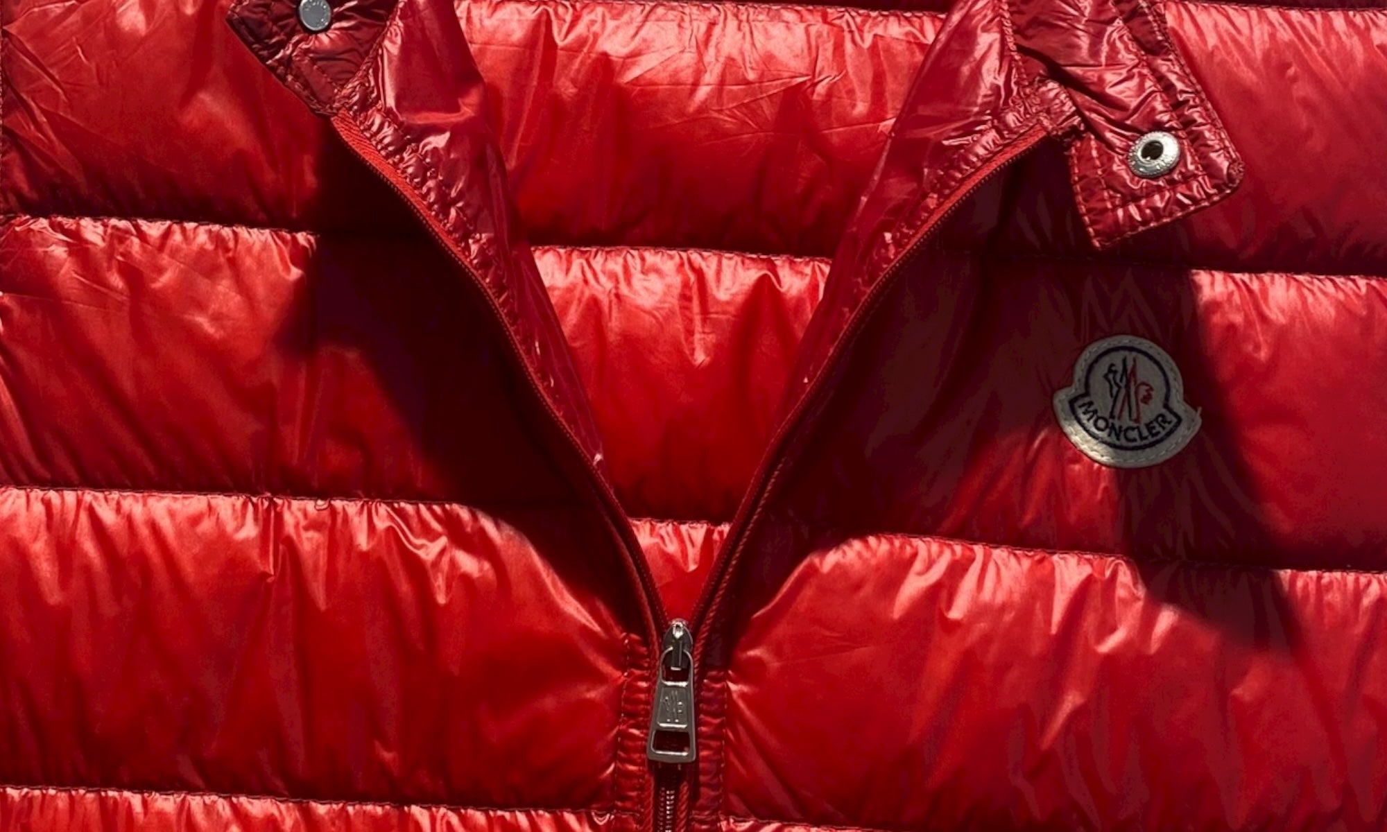 Moncler Used Moncler Gui Gilet Red - GUIGILET