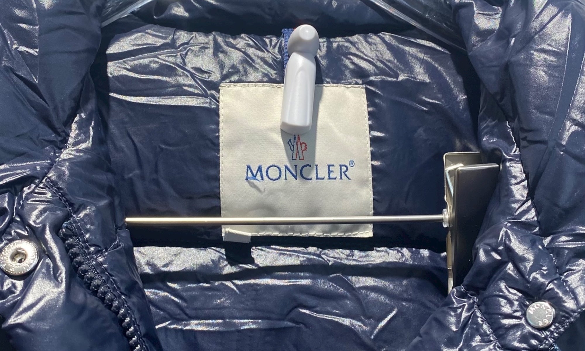 Moncler Used Moncler Badia down jacket dark blue - 1105251351
