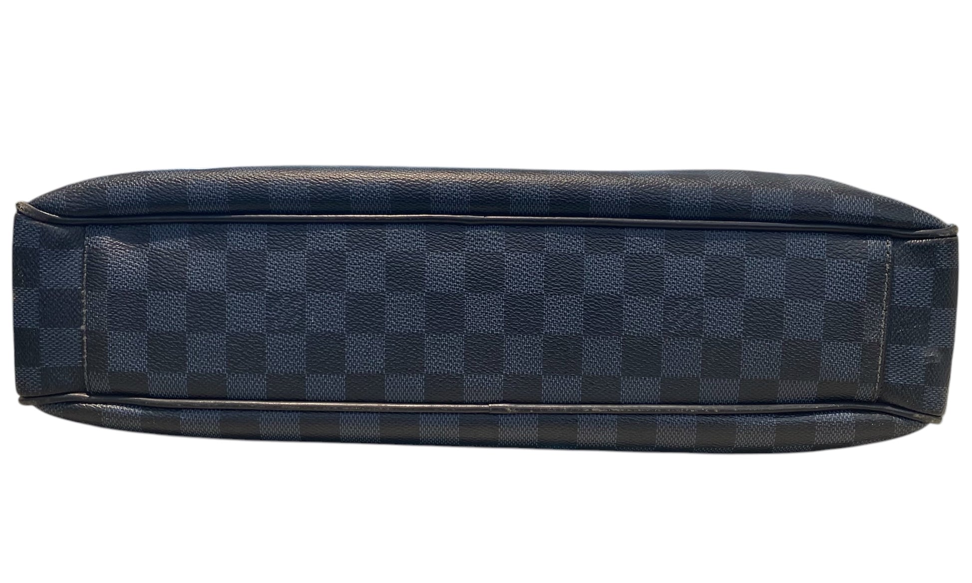 Louis Vuitton Used Louis Vuitton Damier Cobalt Canvas Porte-Documents Business Briefcase Bag - test