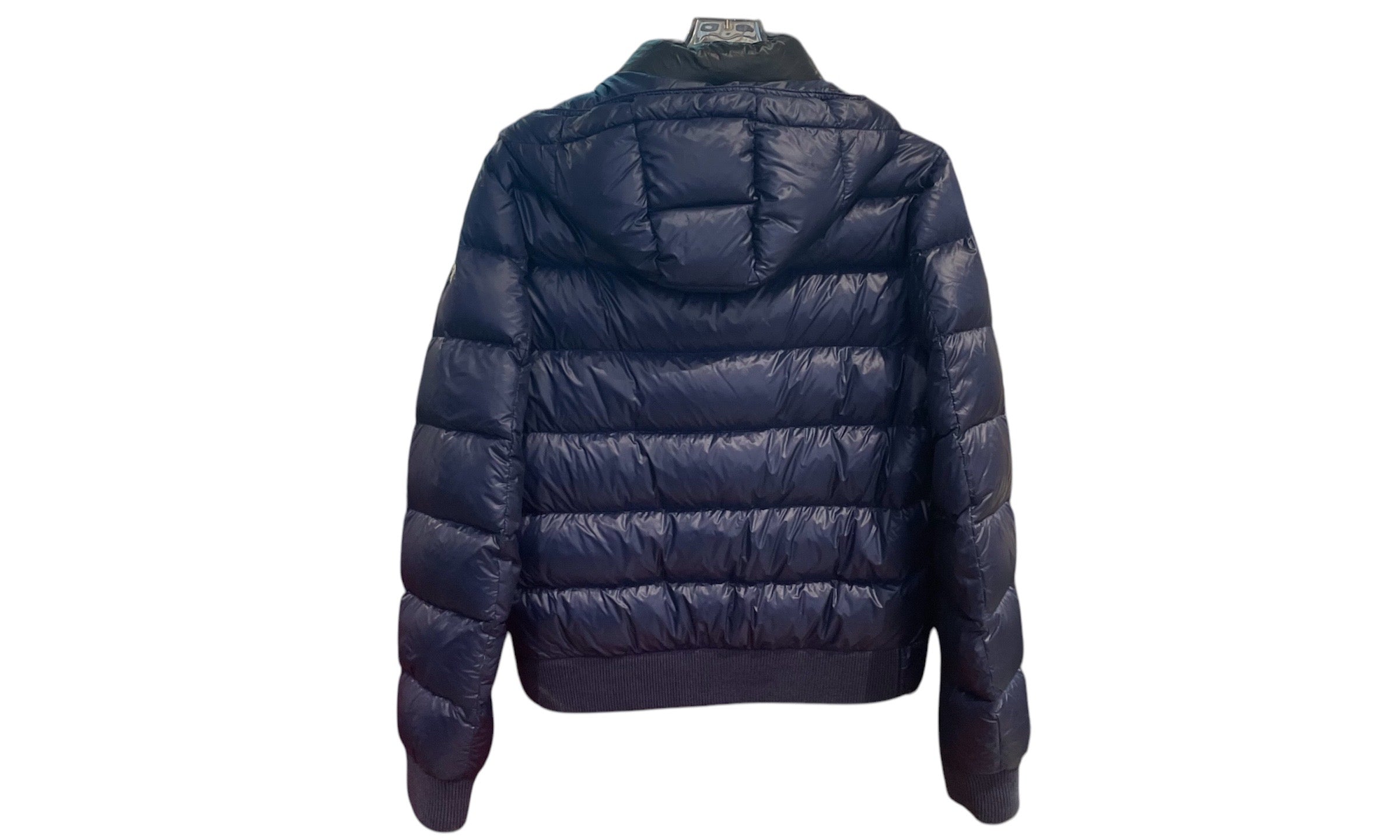 Used Moncler Marque Giubbotto Jacket Dark Blue (313251143