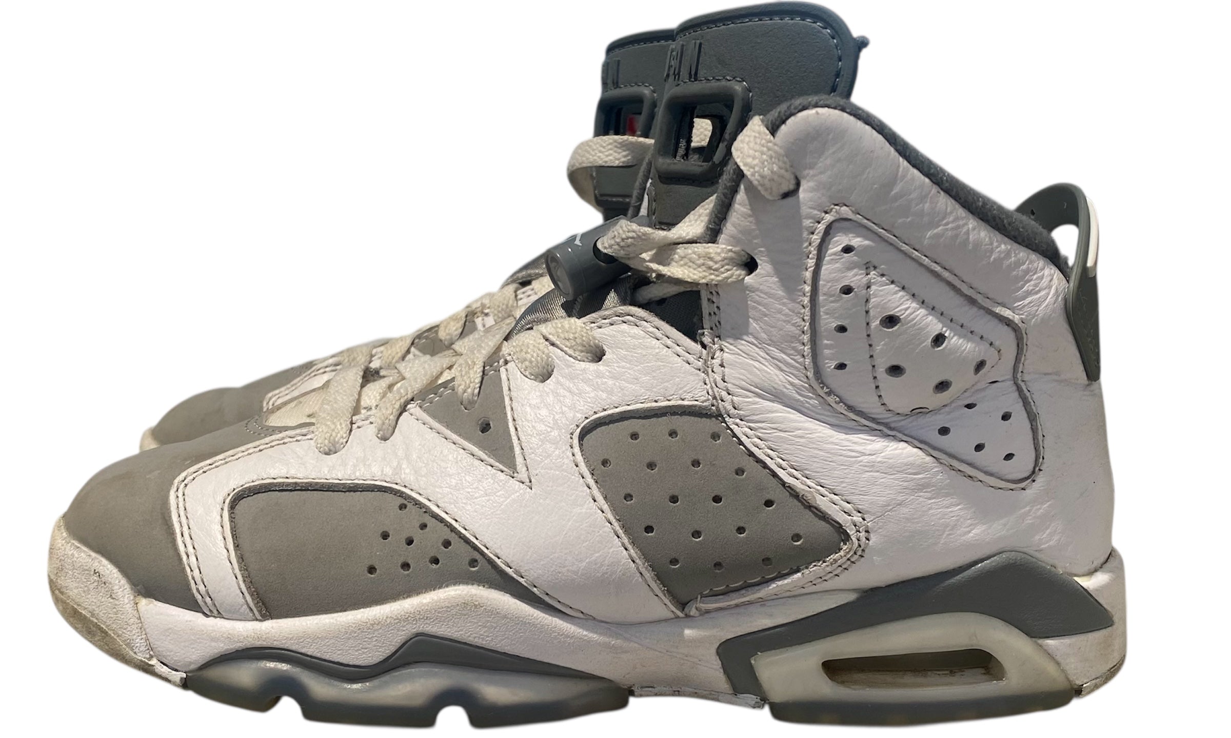 Nike Used Jordan 6 Retro Cool Grey -  384665-100